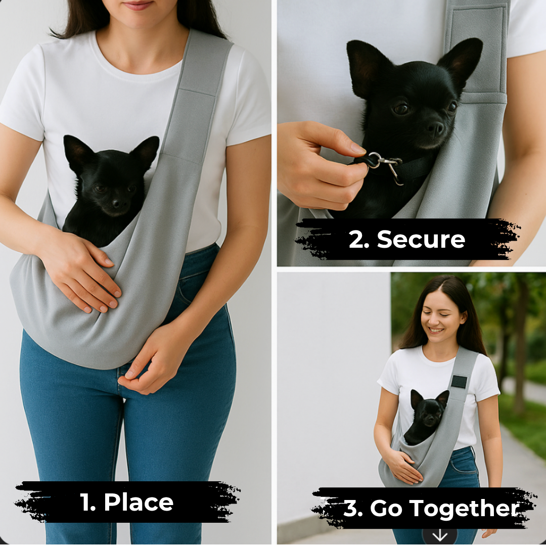 PupPouch™ – A Hug You Can Wear.